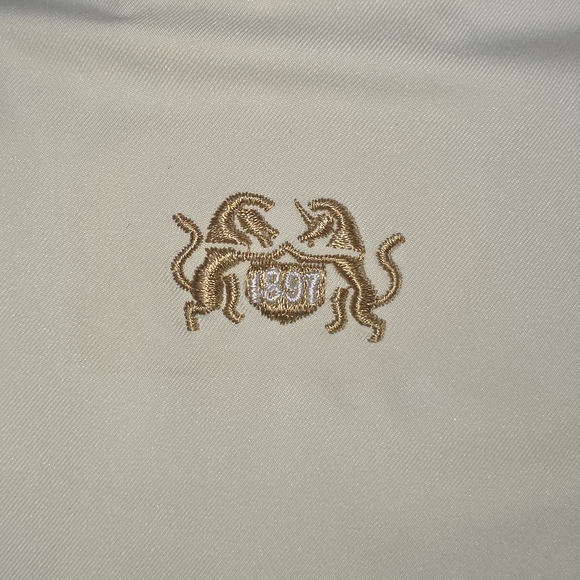 Tourney 1897 Convertable‎ Windbreaker Jacket Mens M Off White Golf Protour Vtg - Picture 4 of 16